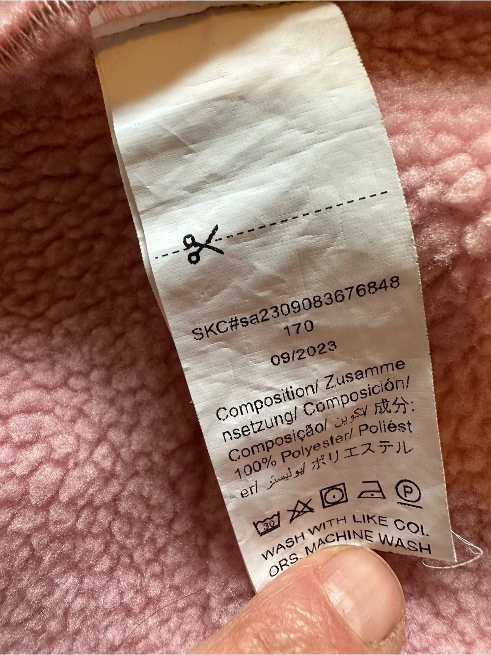 Girls' Cozy Hooded Pink Coat